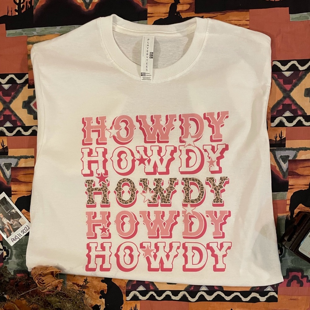 Pink Howdy - Regular Tee